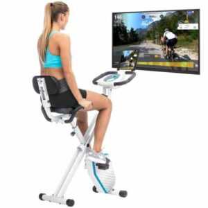 Skandika Foldaway X-1000 PLUS Fitnessbike Bluetooth klappbar Table-Halterung NEU