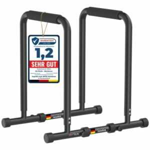 DH FitLife Dip Barren Bars Dip Station Kraftstation Fitnessgerät für Zuhause