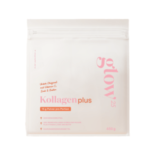 Glow25® Collagen Plus [450g] - mit Vitamin C, Zink und Biotin