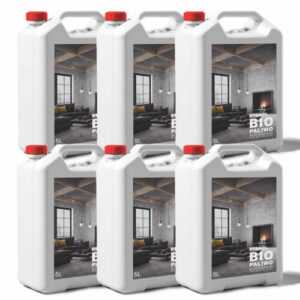 30L Bioethanol Premium TOP Tischkamin Ethanolkamin Kaminethanol 6 x 5 liter