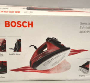 Bosch TDA503001P Sensixx'x DA50 EditionRosso Dampfbügeleisen 3000 W Neu