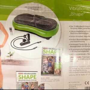 vibrationsplatte Shape NEU