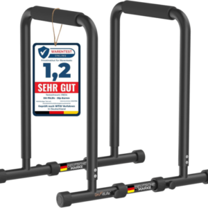 DH Fitlife Dip Barren Bars | Dip Station | Kraftstation Fitnessgerät Für Zuhause