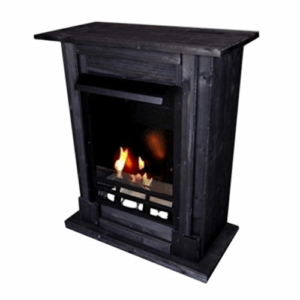 Ethanolkamin Gelkamin Fireplace Camino Cheminee Madrid Deluxe Royal Schwarz