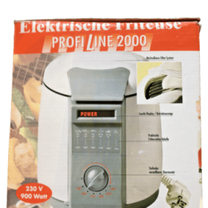 elektr. Friteuse 900 W, 1,8 l, ProfiLine 2000, unbenutzt, mit Gebrauchsanleitung