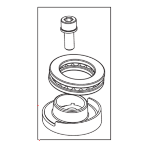 Nilfisk Wobble Disc Kit Taumelscheibe Kugellager für Consumer Hochdruchreiniger