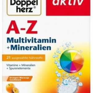 Doppelherz aktiv A-Z Multivitamin Mineralien Brausetabletten 6 x 15 Stk.