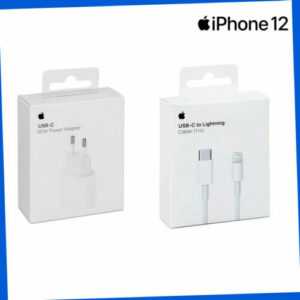 Original Apple iPhone Ladegerät Ladekabel 20w  Usb-C Power + Ligtning Kabel