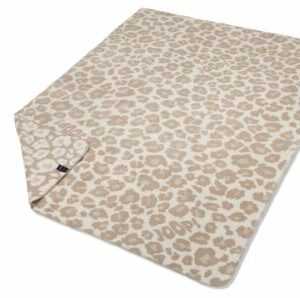 Joop! Wohndecke Kuscheldecke 150x200 cm Leopard Tierfell creme