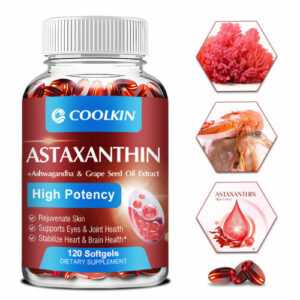 Astaxanthin 24mg - Herz-   Gelenkunterstützung, Sehgesundheit