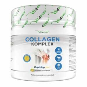 COLLAGEN-KOMPLEX 500g Pulver - Kollagen Hydrolysat Peptide, L-Prolin, MSM