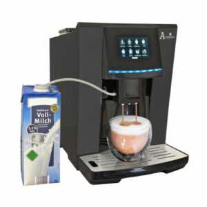 Acopino Kaffeevollautomat mit OneTouch-Funktion und Milchsystem Vittoria Black,A