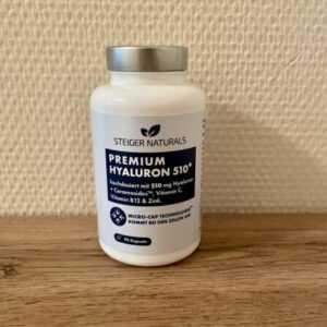 STEIGER Naturals Premium Hyaluronsäure Kapseln hochdosiert 90Stück OVP