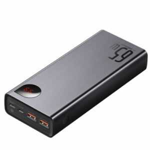 Baseus 65W Power Bank Tragbares Ladegerät Batterie Für Macbook iPhone Samsung