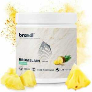 Bromelain hochdosiert | Enzyme aus der Ananas by brandl® | 3.000 FIP