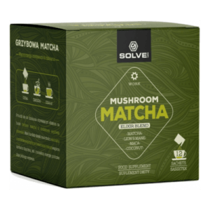 SOLVE LABS Mushroom Matcha Elixir 12 Beutel