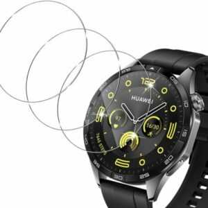 3X Hartglas Glasfolie für Huawei Watch GT4 46 mm Panzerfolie Display Schutz 9H