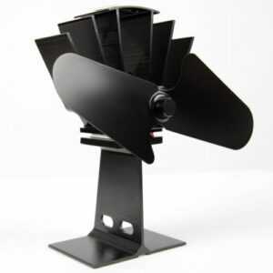 Stromloser Kaminofen Ventilator Ofenventilator Holzofen Heizlüfter Aluminium Fan