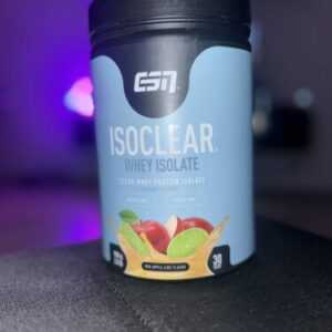 ESN isoclear whey isolate Red Apple Lime Flavor