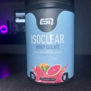 ESN isoclear whey isolate Pink Grapefruit Flavor