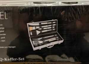 7tlg. BBQ- Koffer-Set