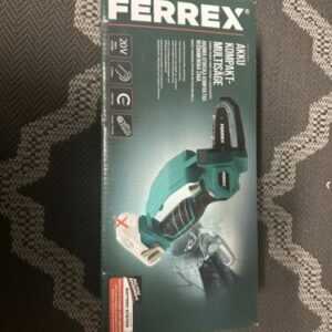 Ferrex® Akku Kompakt Kettensäge Säge ohne Akku ohne Ladegerät max. 110mm Neu