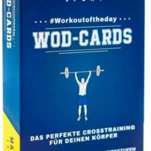 Trainingskarten Crosstraining Karten Sport Workout Fitness Abnehmen Muskelaufbau