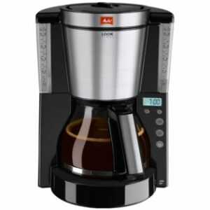 Melitta 1011-08 Look IV Timer Filterkaffeemaschine, Schwarz, NEU & OVP