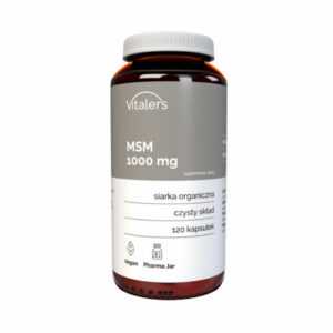 Vitaler's MSM (Organischer Schwefel) 1000 mg, 120 Kapseln