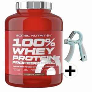 Protein 100%Whey 2350g Scitec Nutrition Mit FREE Handtrainer