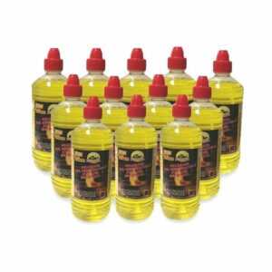 12x 1 Liter Brenngel Gelkamine Bioethanol Wandkamin Flammenkilller