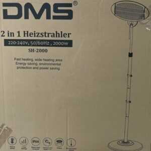 Heizstrahler elektrisch terrassenheizung 2in1 DMS 200W