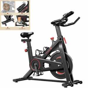 Heimtrainer LCD Cycling Fitness Bike Fahrrad Trimmrad Hometrainer Trainings DE