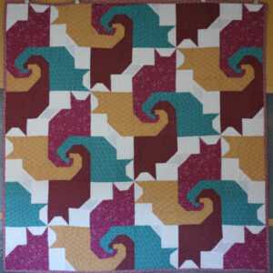 Decke / Patchwork  / Quilt/ Tiere / Katzen / Handarbeit ca