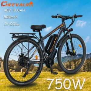 Elektrofahrrad 29 Zoll E-Bike 1000W PEAK Mountainbike E-Fahrrad 21-Gänge 50KM/H