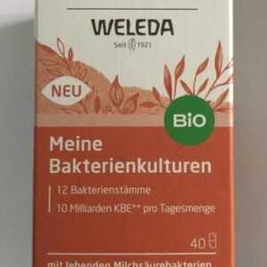 Neu WELEDA „Meine Bakterienkulturen“ 40Stück OVP