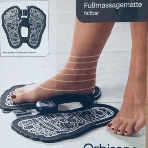 Orbisana EMS Fußmassagematte faltbar Fußreflexzonen Massage 32 x 29 cm