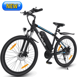 E Bike 26 Zoll E-Fahrrad 48V 25KMH Damen Elektrofahrrad 21 Gang Bis 80KM MTB