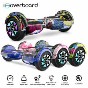 Hoverboard Kinder 6,5 Zoll Bluetooth Elektro Scooter Balance Board Led Räder DE