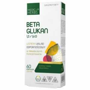 Medica Herbs Beta Glucan 1.3/1.6 D (Bierhefe), 60 Kaps