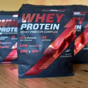 3 x 1 kg Whey Protein Complex | WPI + WPC Mix | Low Fat / Low Sugar | EAA BCAA