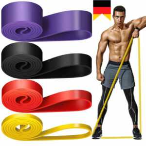 4ltg Fitnessband Gummiband Gymnastikband Widerstandsband Resistance Band 1-80 kg