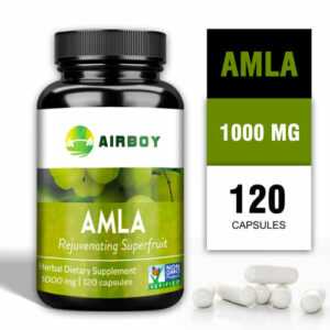 Amla Caps 1000mg - Herz-Kreislauf-Gesundheit, Entgiftung, Gehirngesundheit