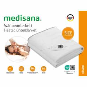 Medisana Wärmeunterbett HU A60 Matratzenauflage 150x80 cm weiß mit NEU & OVP !!!