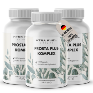 Prostata Kapseln (540 Stück), Prosta Plus Komplex, vegan & hochdosiert (3x180)