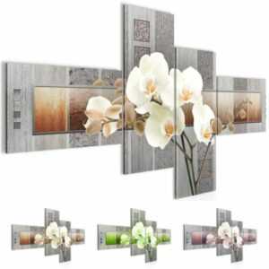 Wandbilder XXL Blumen Orchidee Wohnzimmer Flur Bilder 20464P