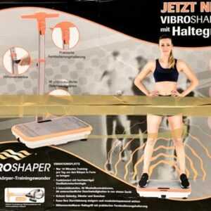 Vibro Shaper Vibrationsplatte Haltegriff Fernbedienung wie neu kein Porto