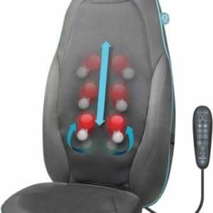 HoMedics Gel Rückenmassagegerät Massagesitzauflage Shiatsu Rücken Schultermassag