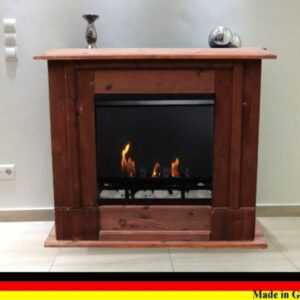 Ethanolkamin Gelkamin Kamin Fireplace Caminetti Modell Rafael Deluxe Nussbaum