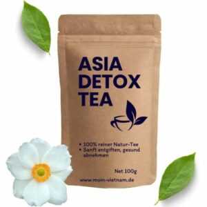 ASIA DETOX TEE - Gesund & Fit in 30 Tage- 100% Natur Kräutertee - Entgiftungskur